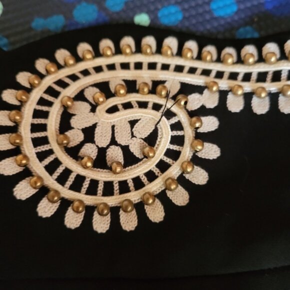 Sass & bide art vs science pearl black mini skirt - size 2 - Picture 5 of 9